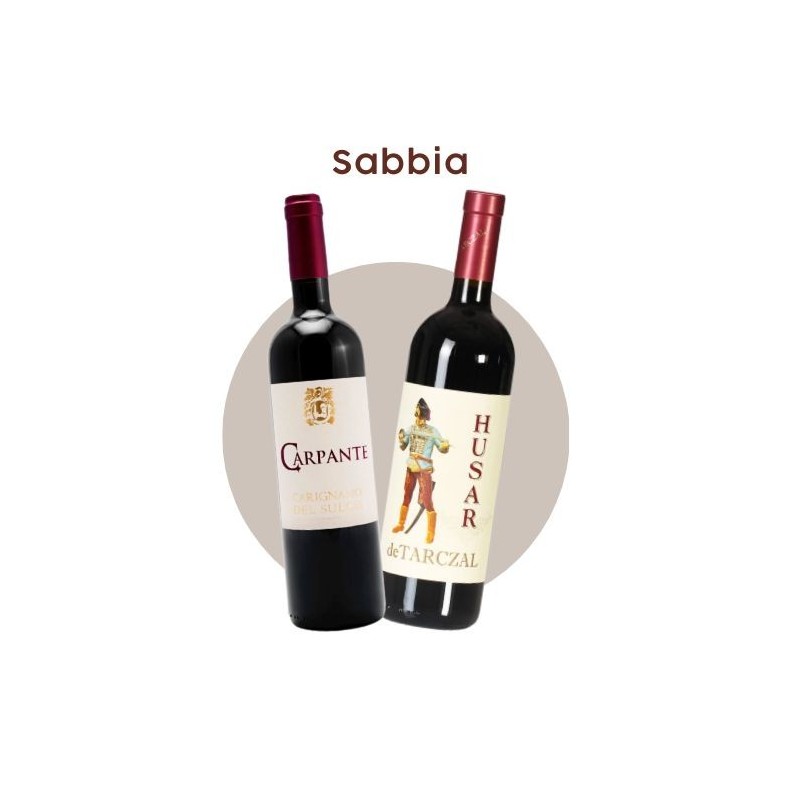 Coffret-Cadeau Vin italien. Sabbia